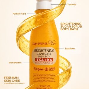 Brightening Sugar Scrub Body Bath with TXA & Kojic Acid | SKIN PREMIUM TXA
